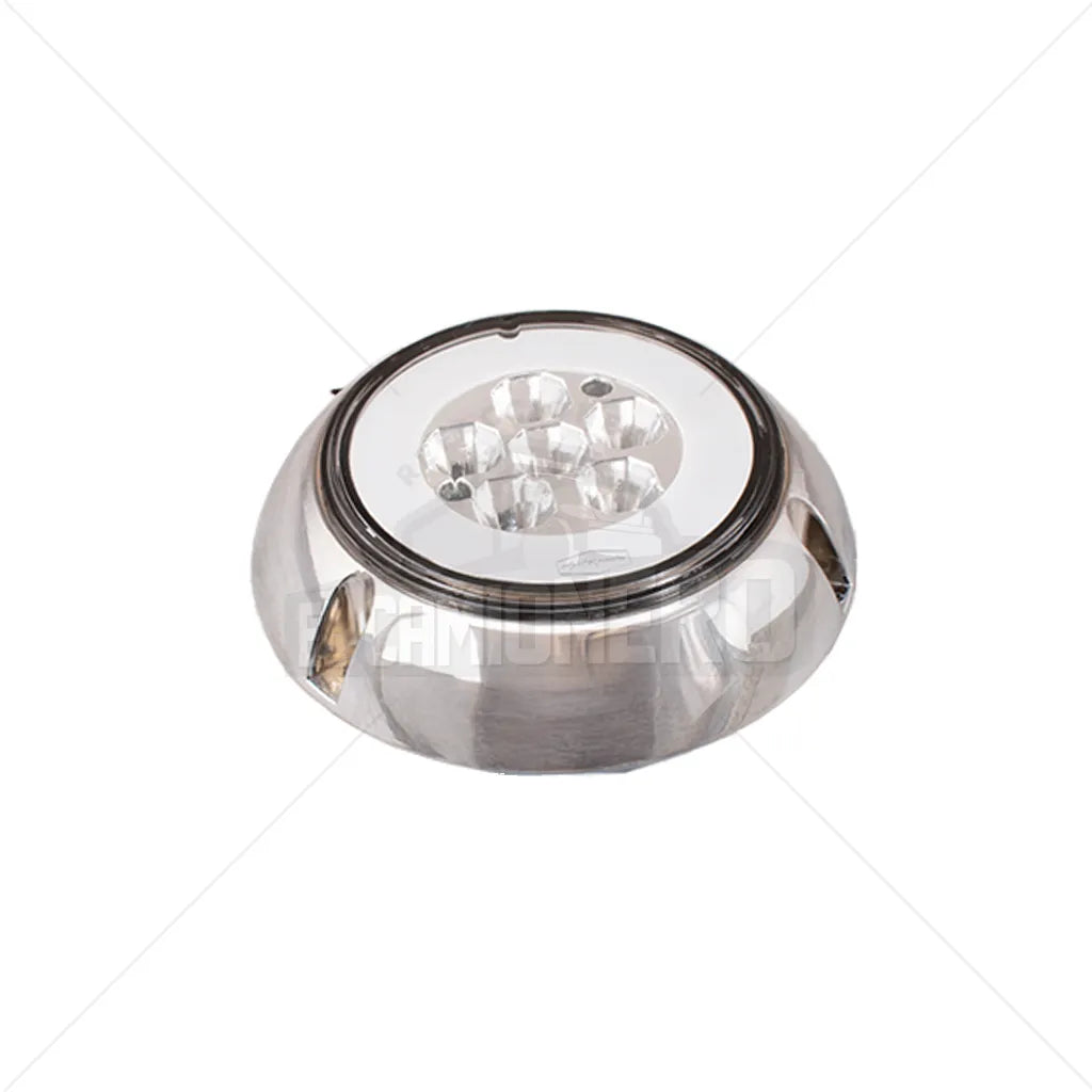 Lampara led de 4" cristal halo con aro cromado plástico de sobreponer Multipartes 004LH232-6