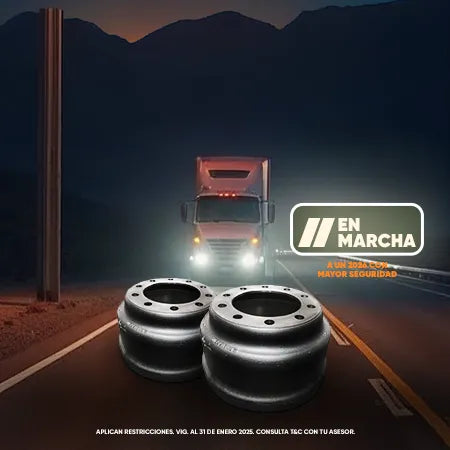 Oferta en tambores de freno para camiones y tráilers