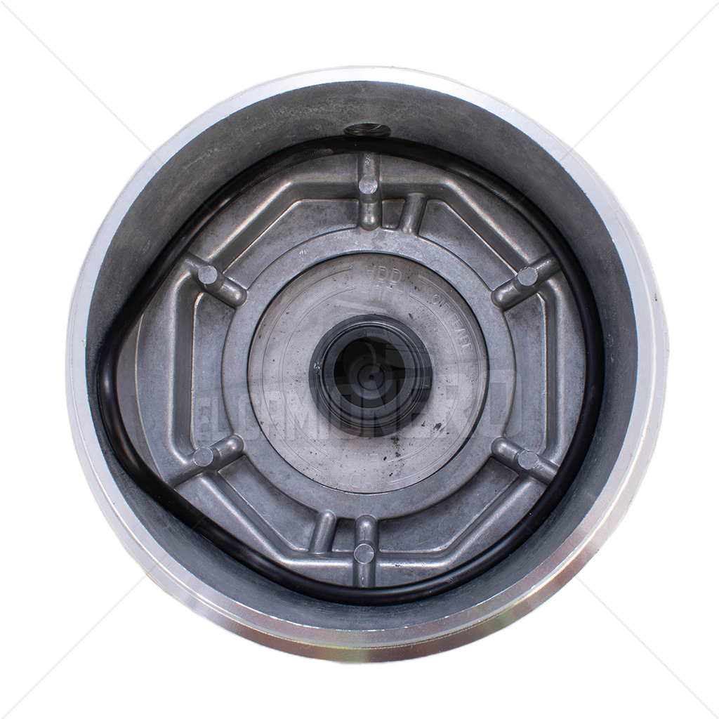 Tapa eje trasero aluminio  con rosca Fruehauf grasa (9054) TKL TKL84075