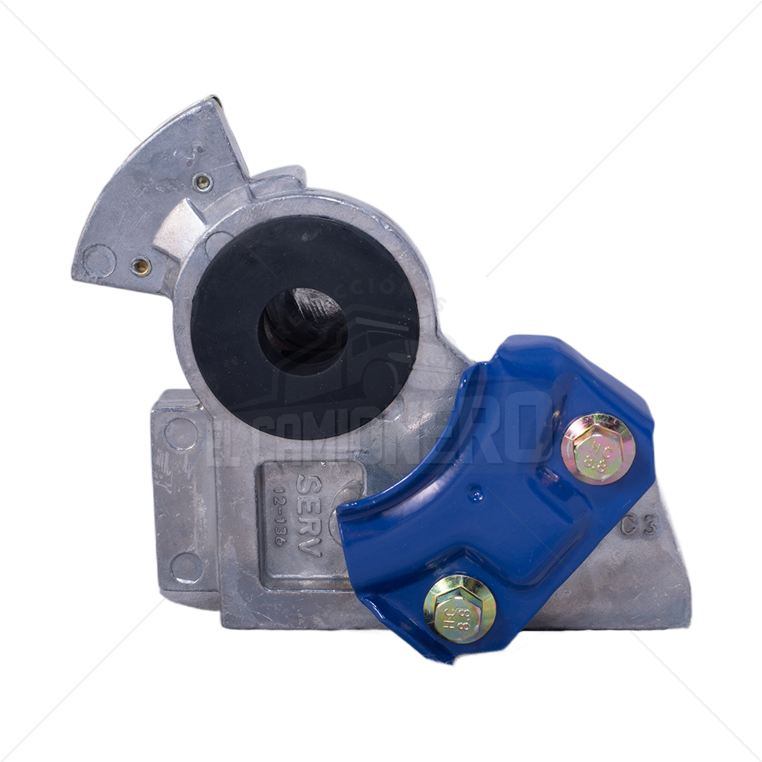 Manita de acople atornillable azul servicio TKL TKL12136