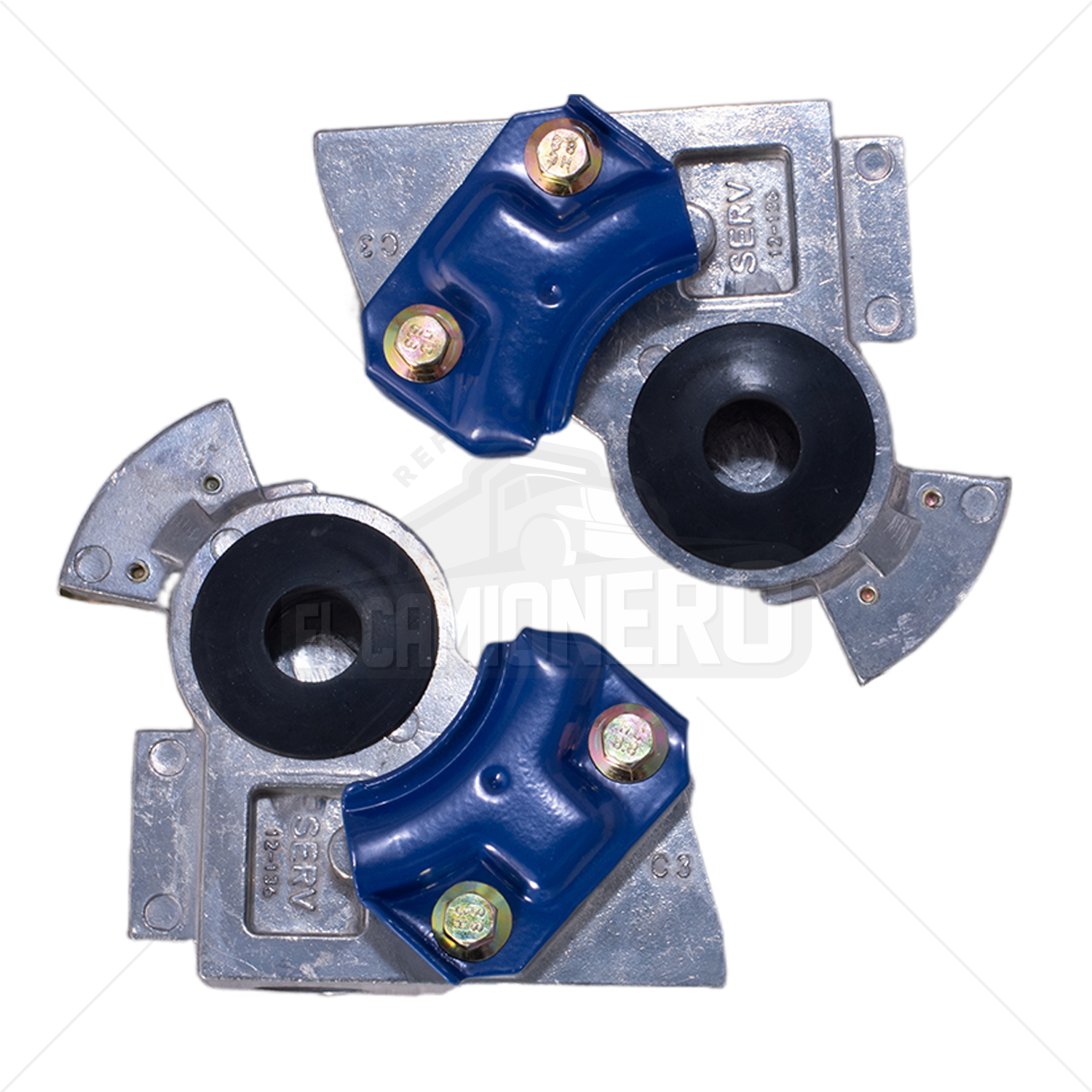 Manita de acople atornillable azul servicio TKL TKL12136