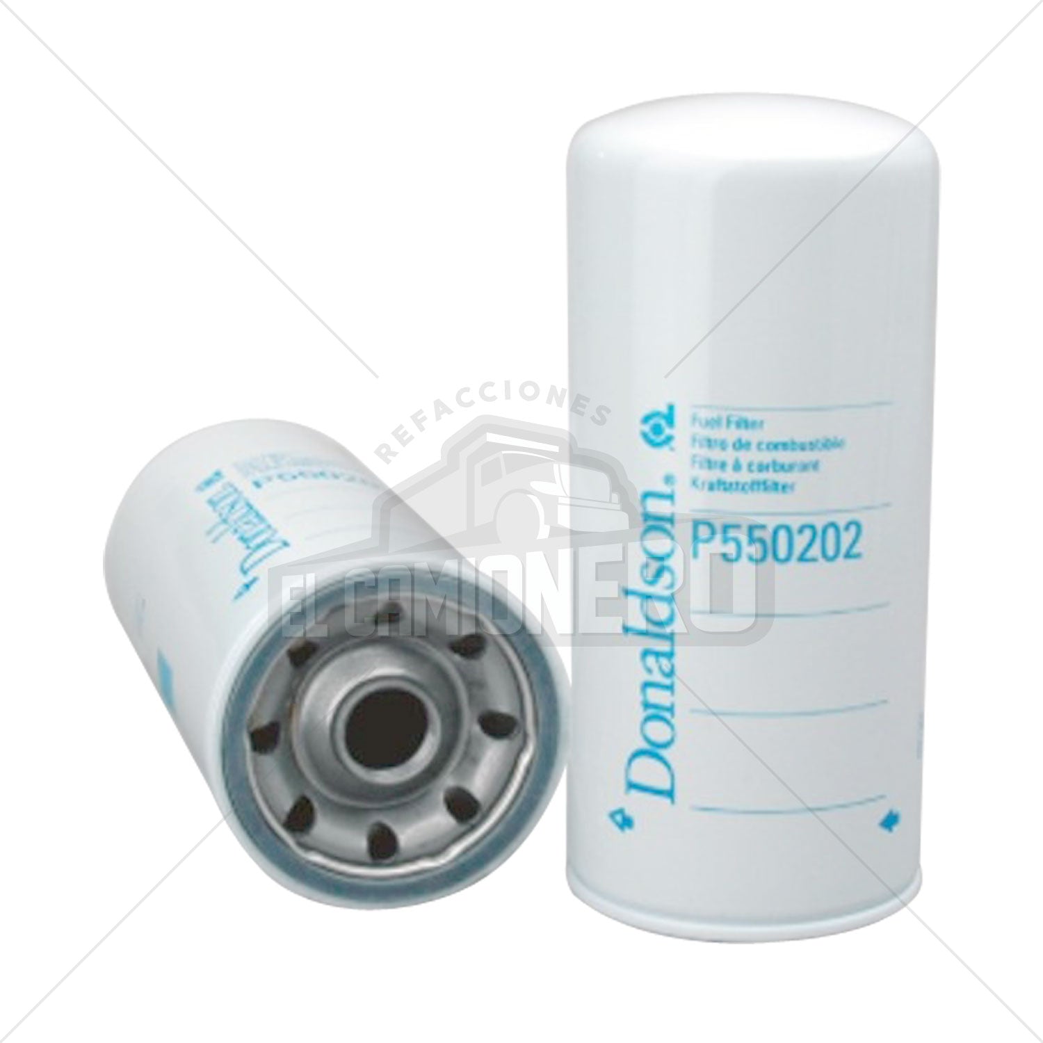 Filtro de combustible enroscable Donaldson P550202