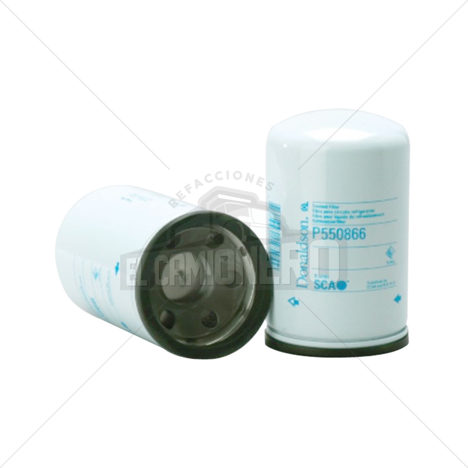 Filtro de refrigerante enroscable Donaldson P550866 - ELCAMIONERO.MX