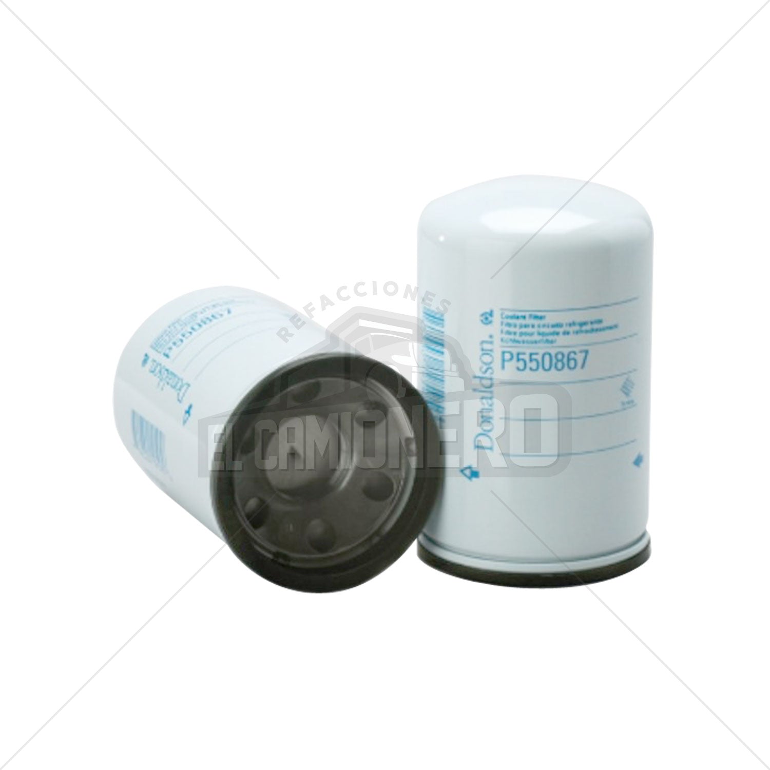 Filtro de refrigerante enroscable Donaldson P550867 - ELCAMIONERO.MX
