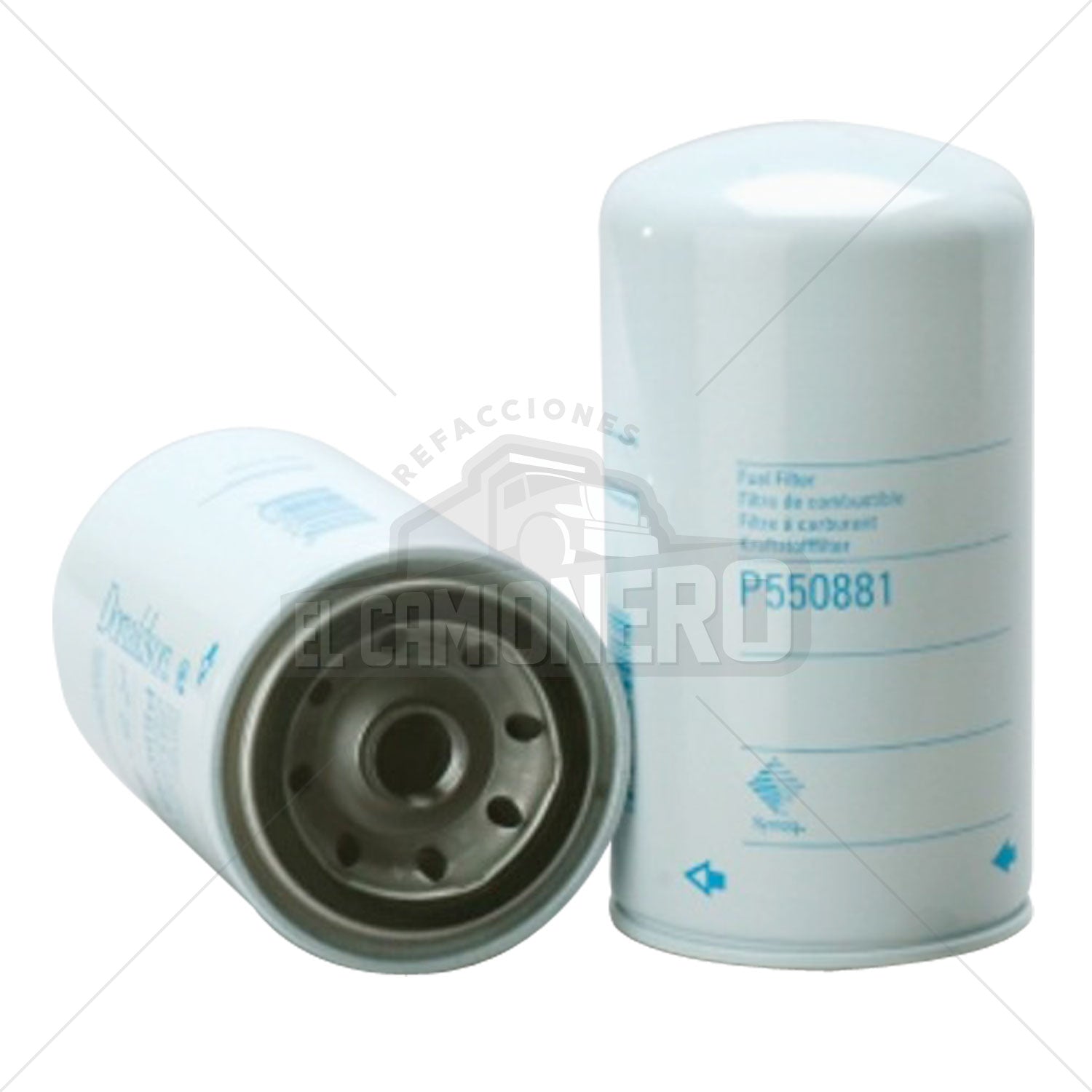 Filtro de combustible enroscable Donaldson P550881