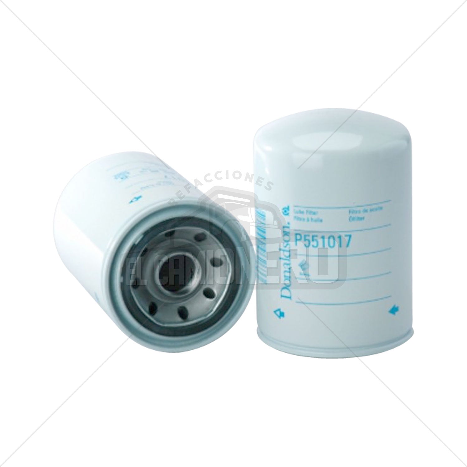 Filtro de aceite enroscable Donaldson P551017