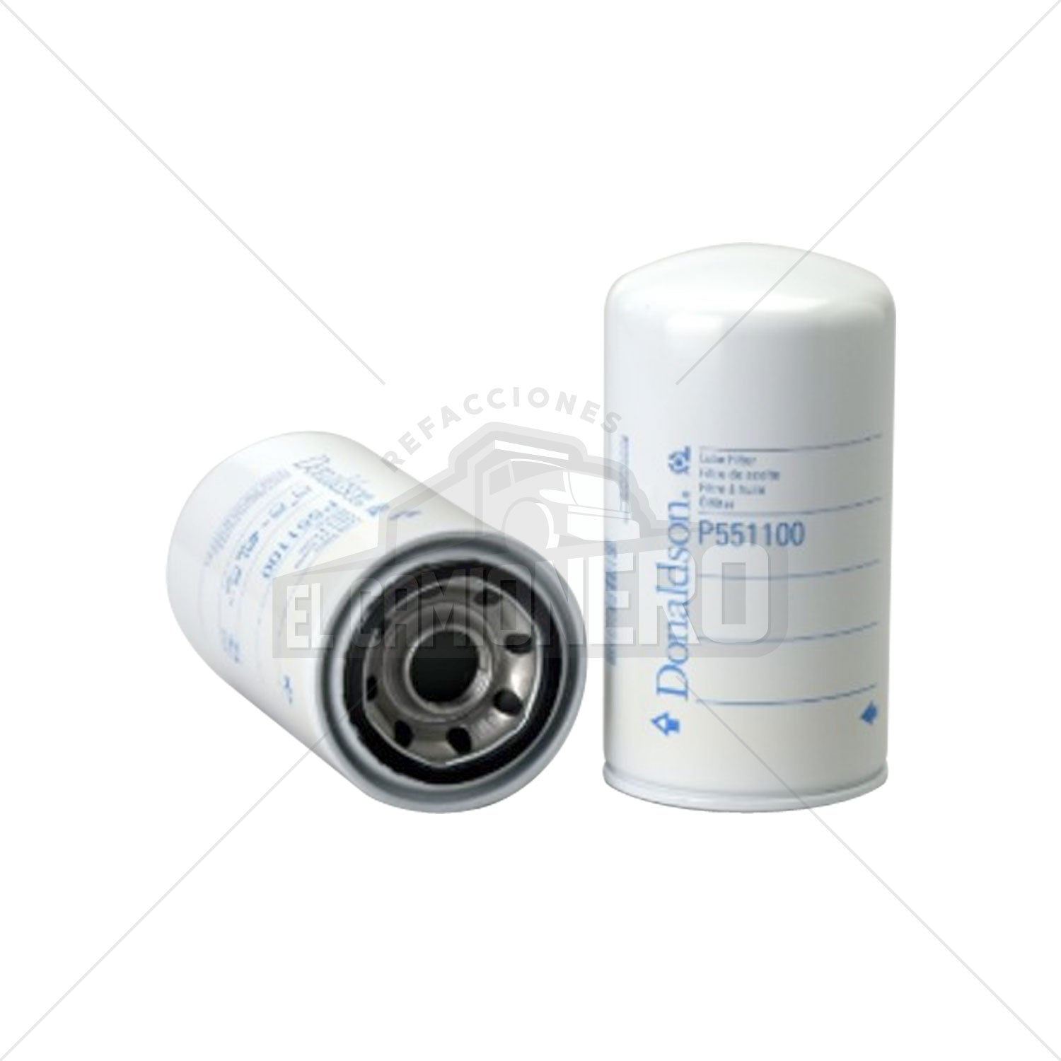 Filtro de aceite enroscable Donaldson P551100