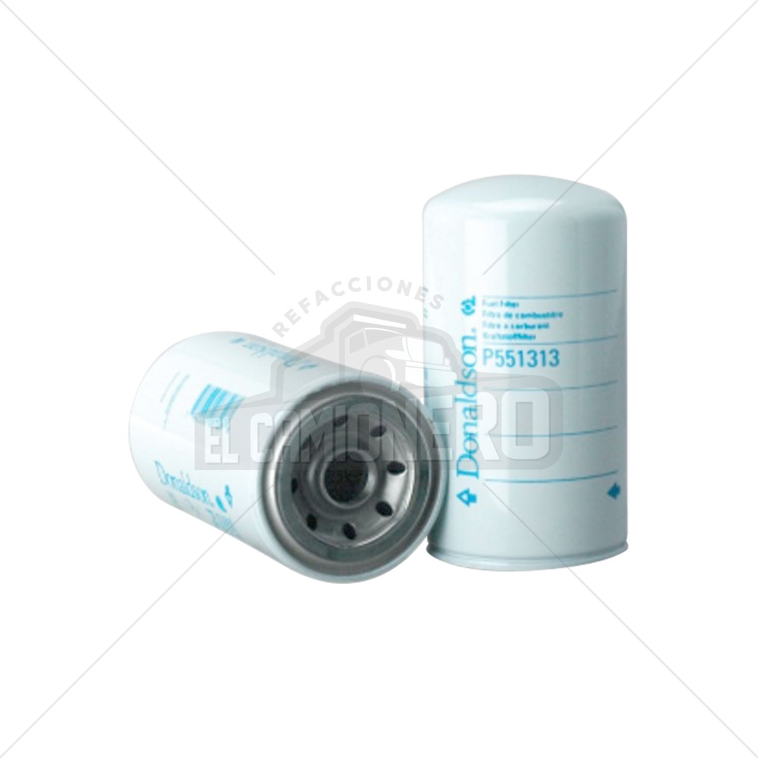 Filtro de combustible enroscable Donaldson P551313