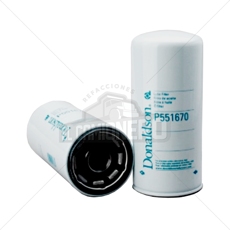 Filtro de aceite enroscable Donaldson P551670