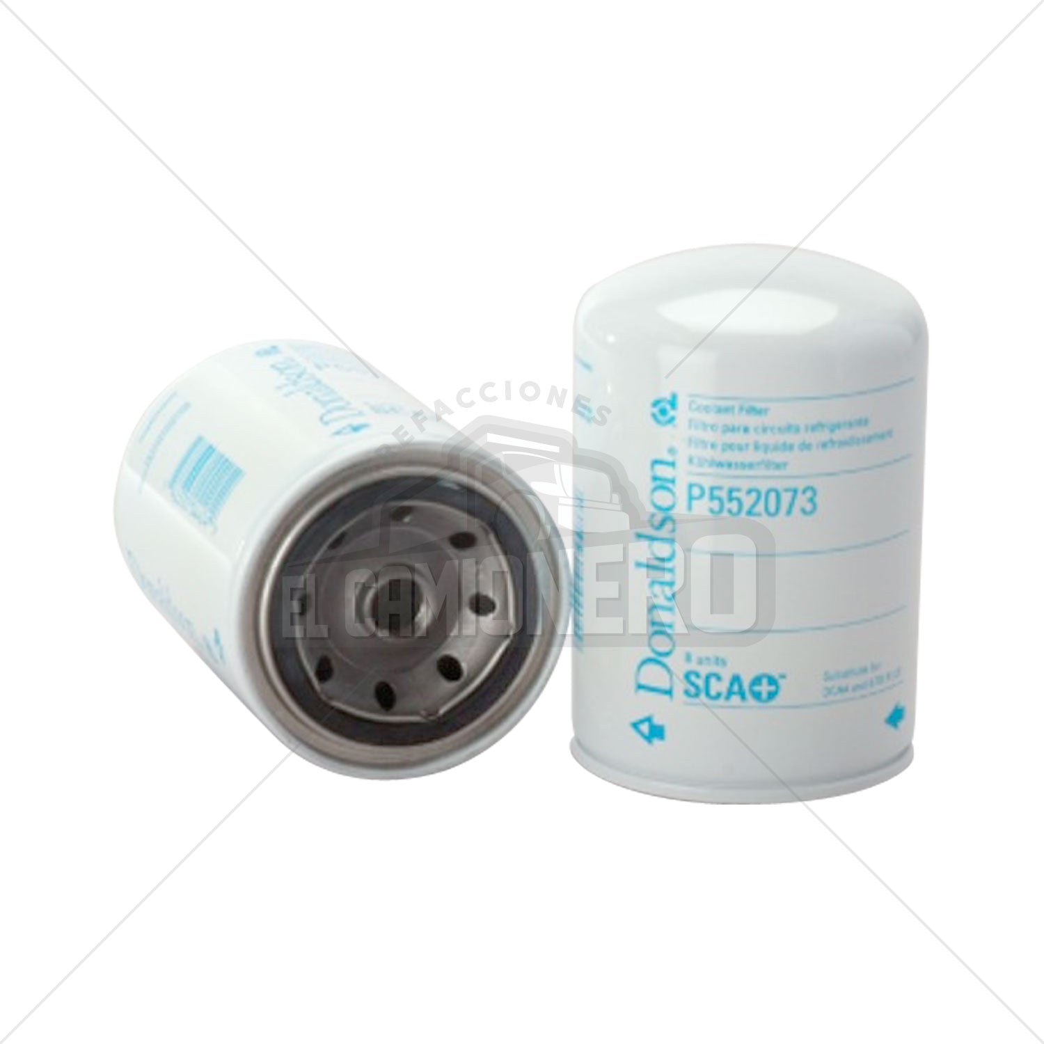 Filtro de refrigerante enroscable Donaldson P552073 - ELCAMIONERO.MX
