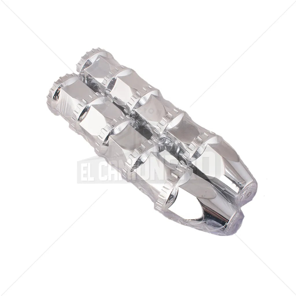 Tapa perno con reflectivo cristal con hilo rosca (jx10) para 33mm Multipartes  017-022-6