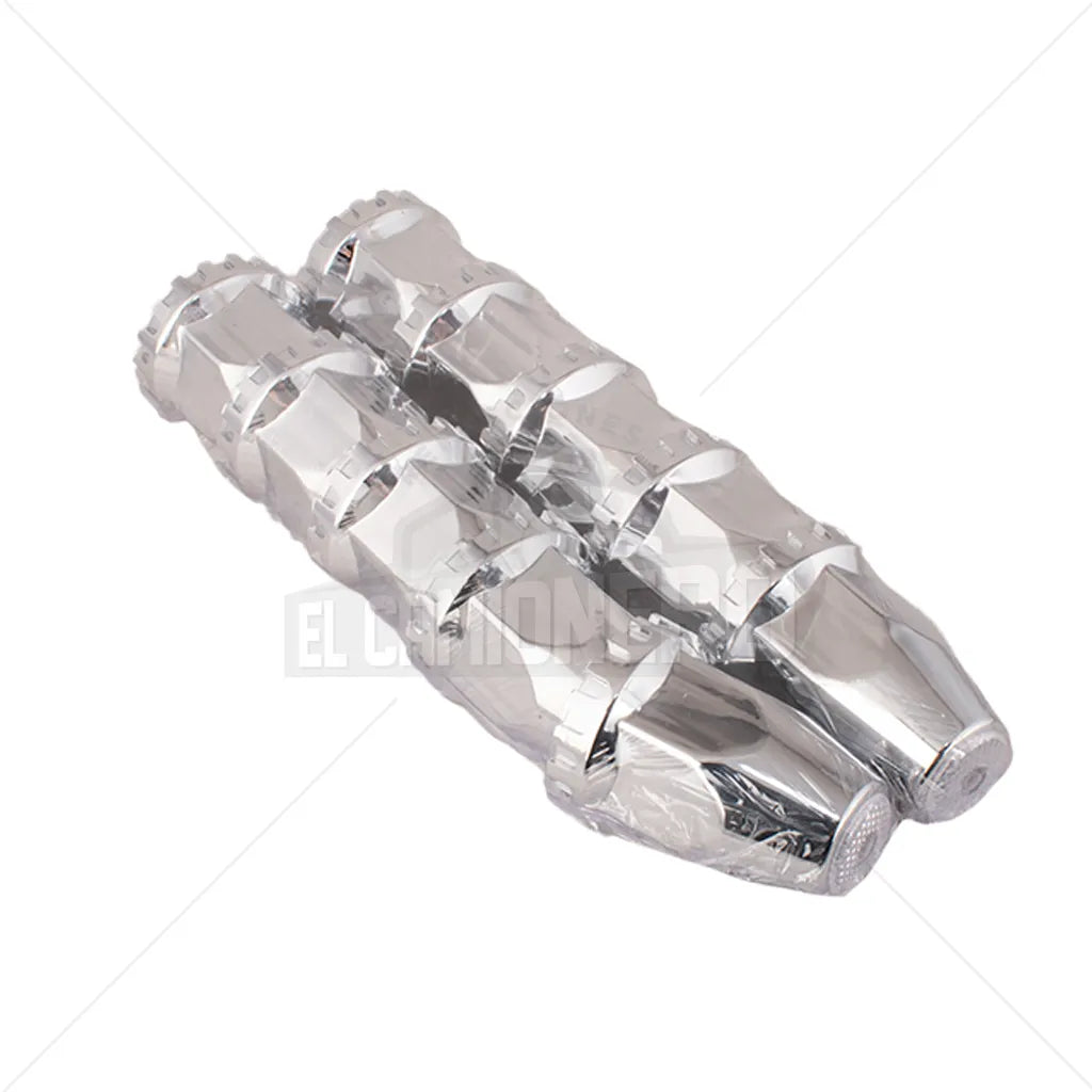 Tapa perno con reflectivo cristal a presión (jx10) para 33mm Multipartes  017-022P-6