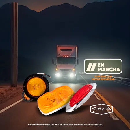 Plafones y faros para camión marca Multipartes