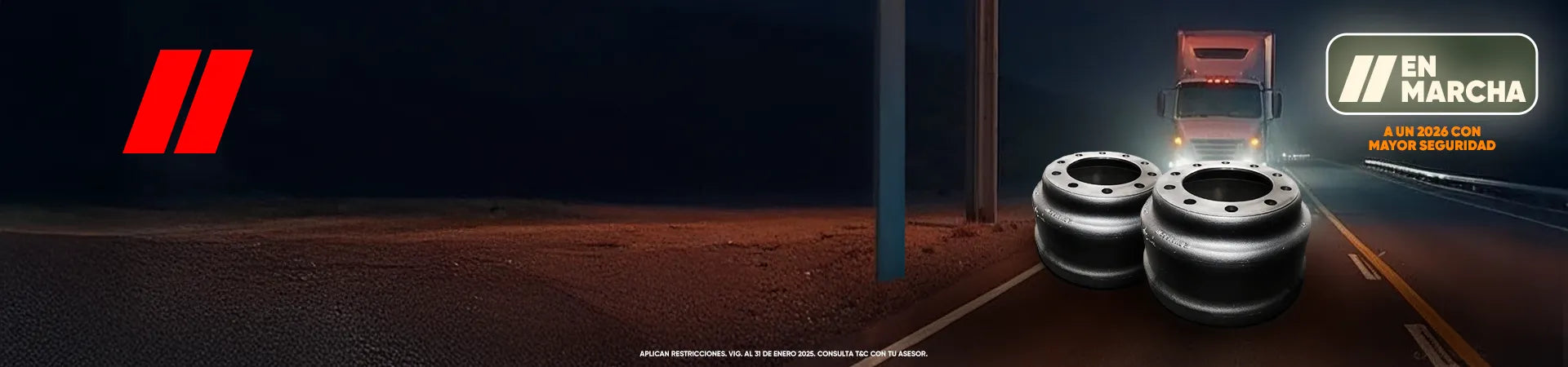 Tambores de freno para tractocamiones multimarca