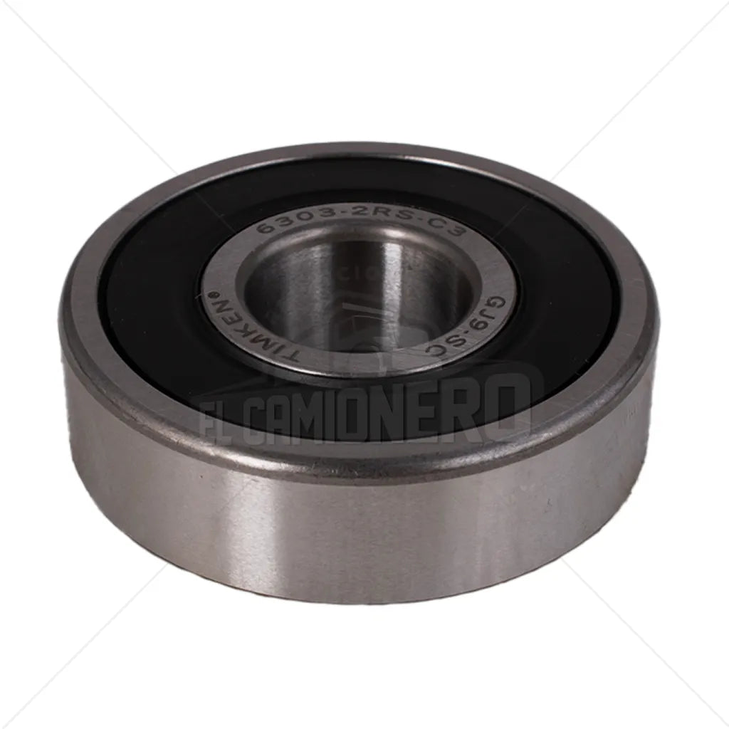 Balero de rodamiento 6303-2RSC3;Z17 Timken 100417090