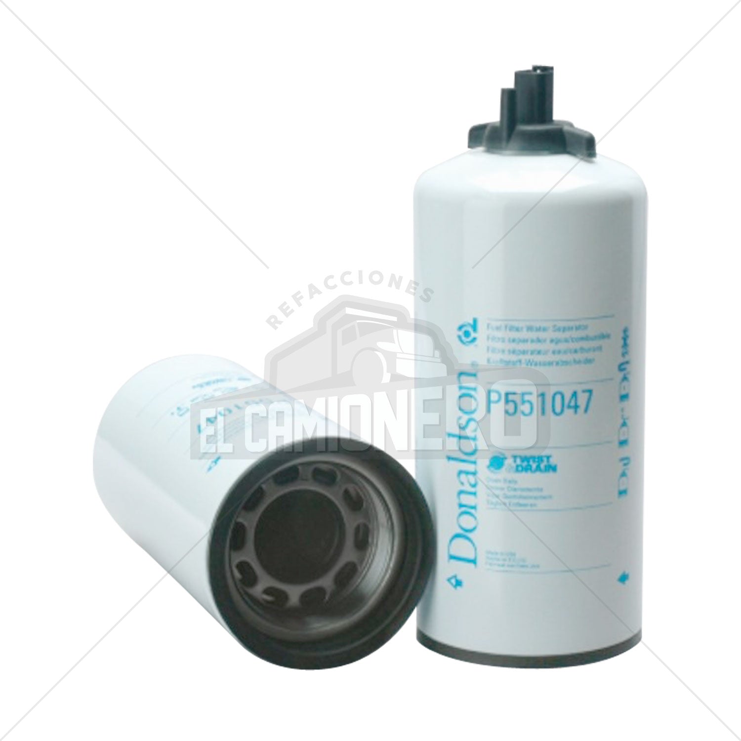 Filtro de combustible separador de agua Donaldson P551047