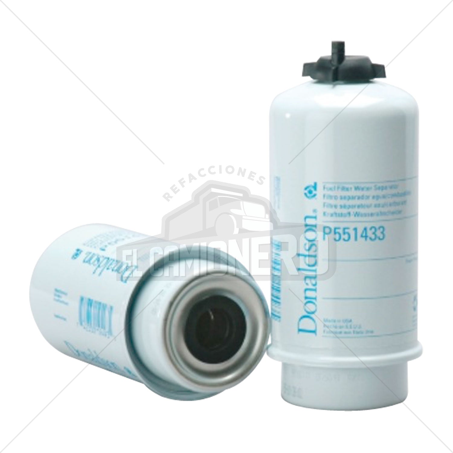 Filtro de combustible separador de agua Donaldson P551433