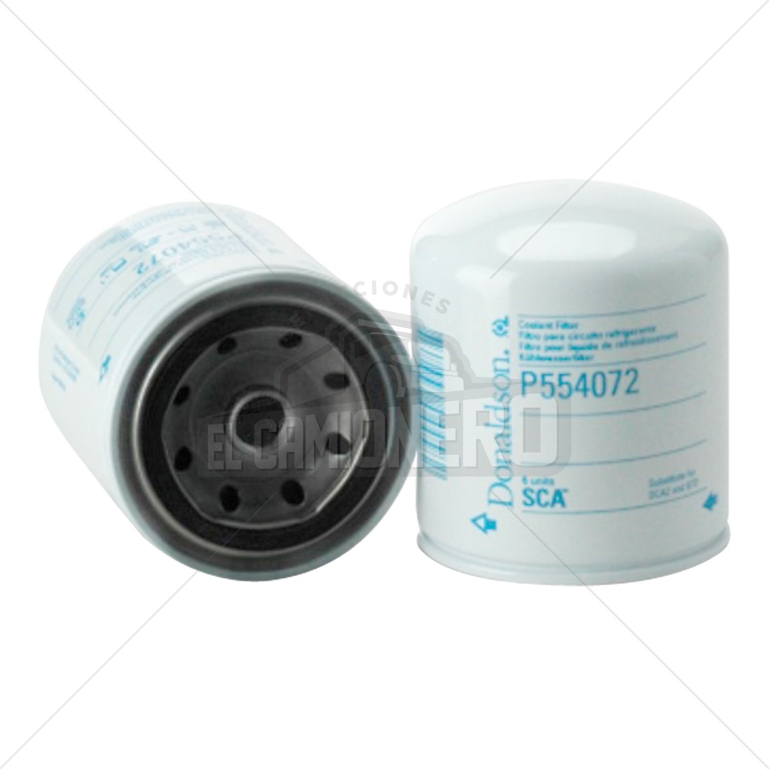 Filtro de refrigerante enroscable Donaldson P554072 - ELCAMIONERO.MX