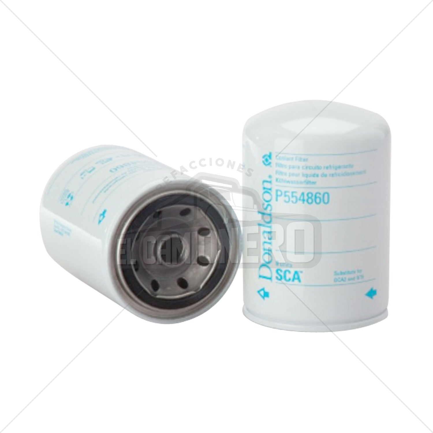Filtro de refrigerante enroscable Donaldson P554860