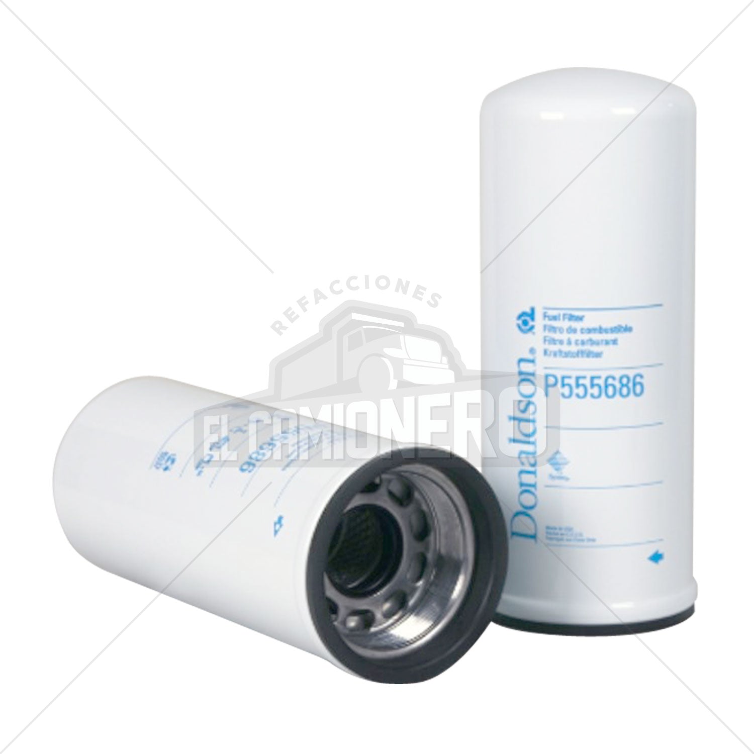 Filtro de combustible enroscable Donaldson P555686